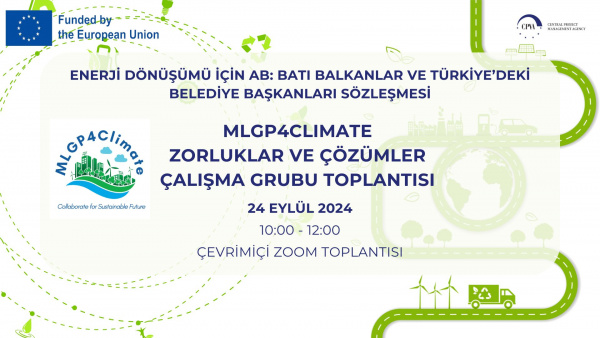 MLGP4Climate Zorluklar ve Çözümler Çalışma Grubu (WG-1) Toplantısına Katılın!